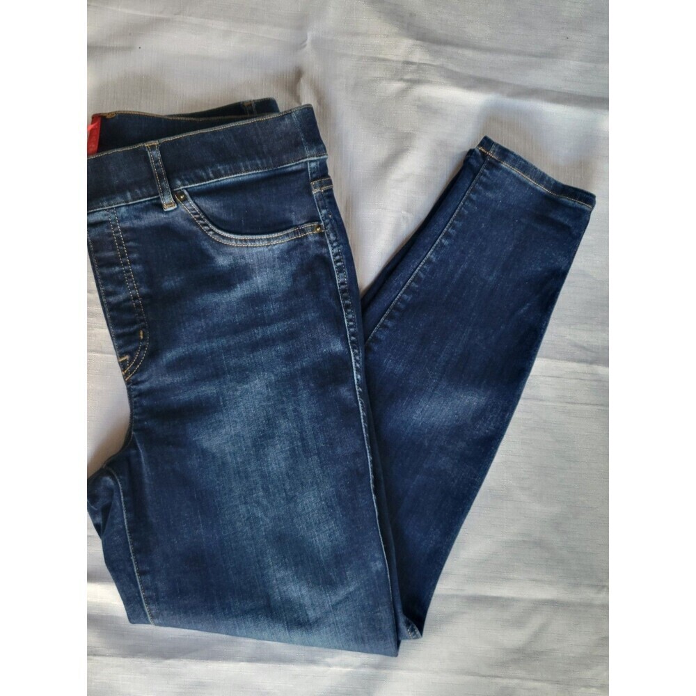 Spanx Women's Jeans Jean-ish Ankle Leggings  Large  High Rise Pull On - Picture 4 of 10